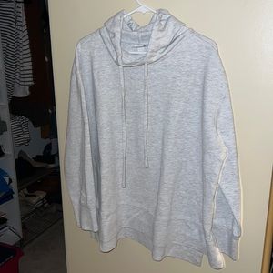 AVA&VIV cow neck hoodie. Size 2X